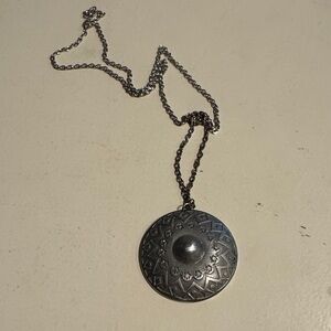 Jorgen Jensen Elegant Silver Pendant Necklace